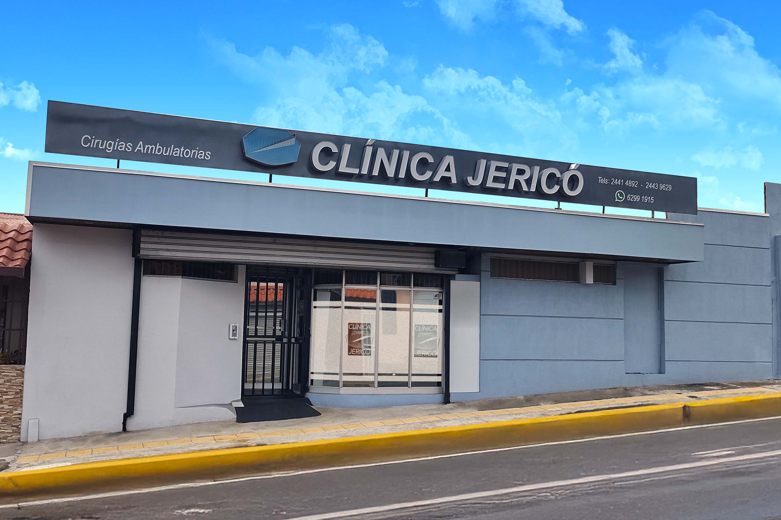 Fachada de Clínica Jericó en Alajuela Centro
